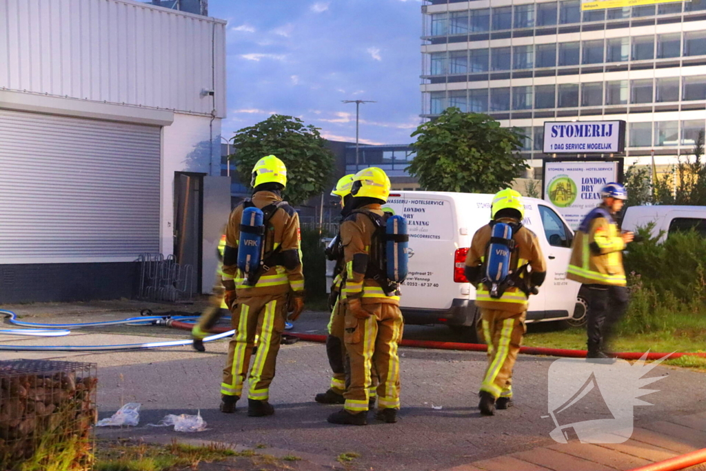 Brand veroorzaakt rookontwikkeling