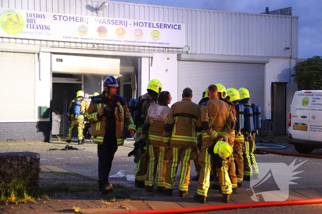 Brand veroorzaakt rookontwikkeling