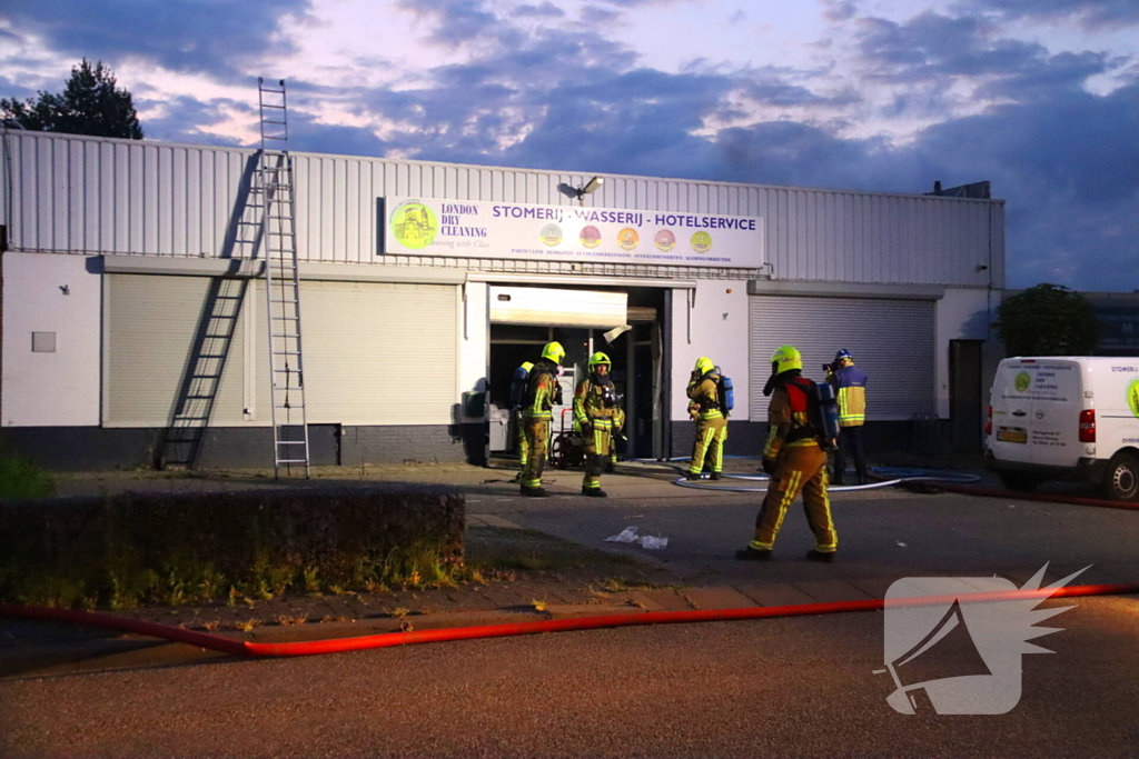 Brand veroorzaakt rookontwikkeling
