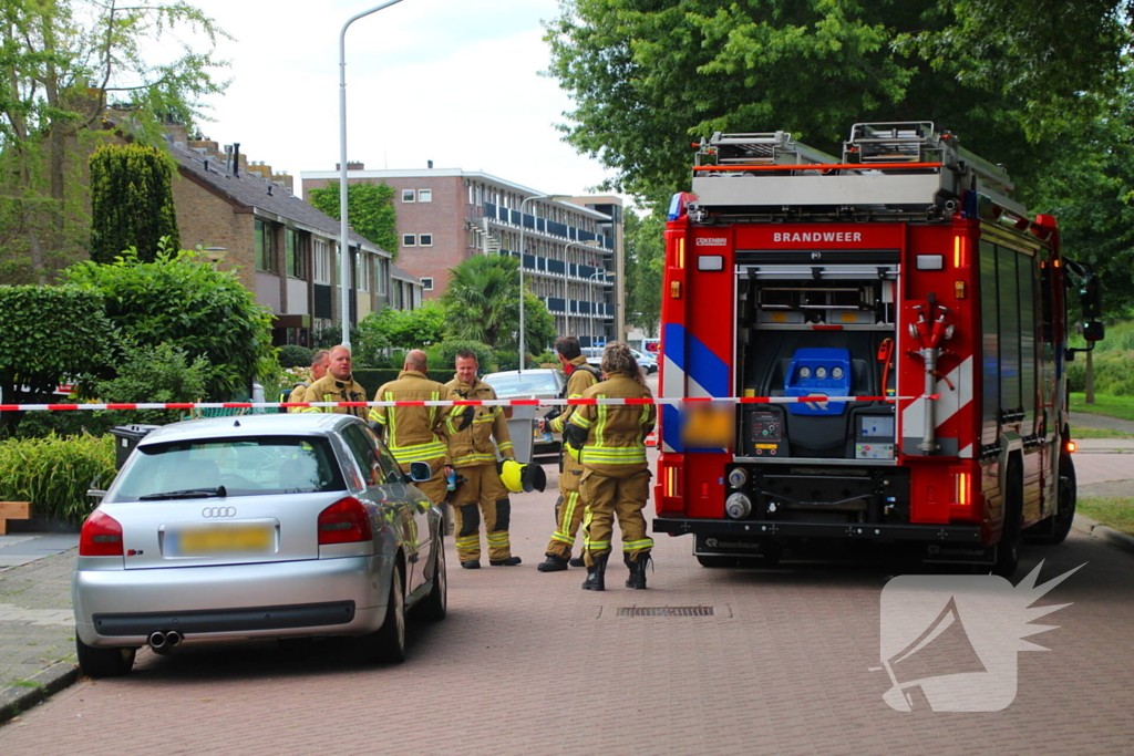 Graafmachine veroorzaakt gaslek
