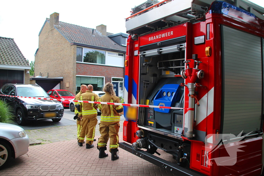 Graafmachine veroorzaakt gaslek