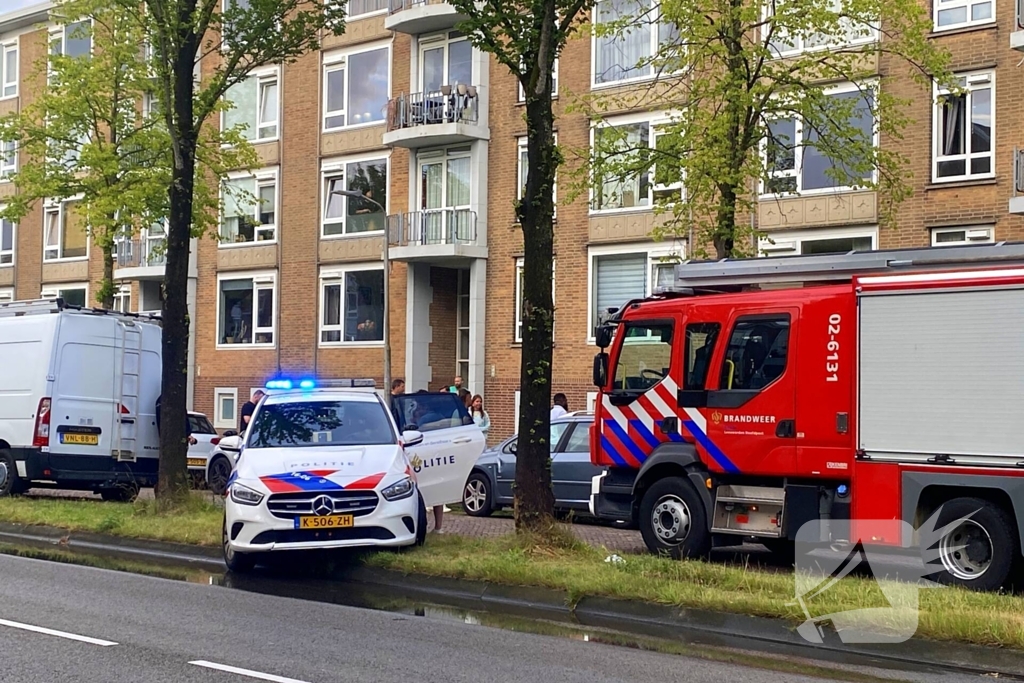 Brand in woning snel geblust