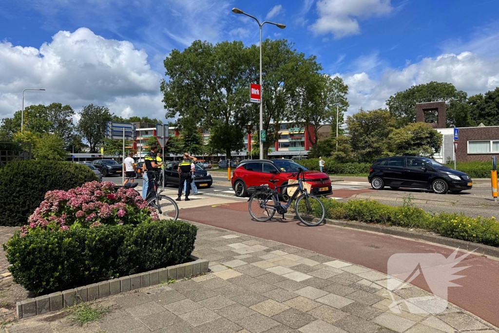 Voorrangsongeluk leidt tot gewonde fietser