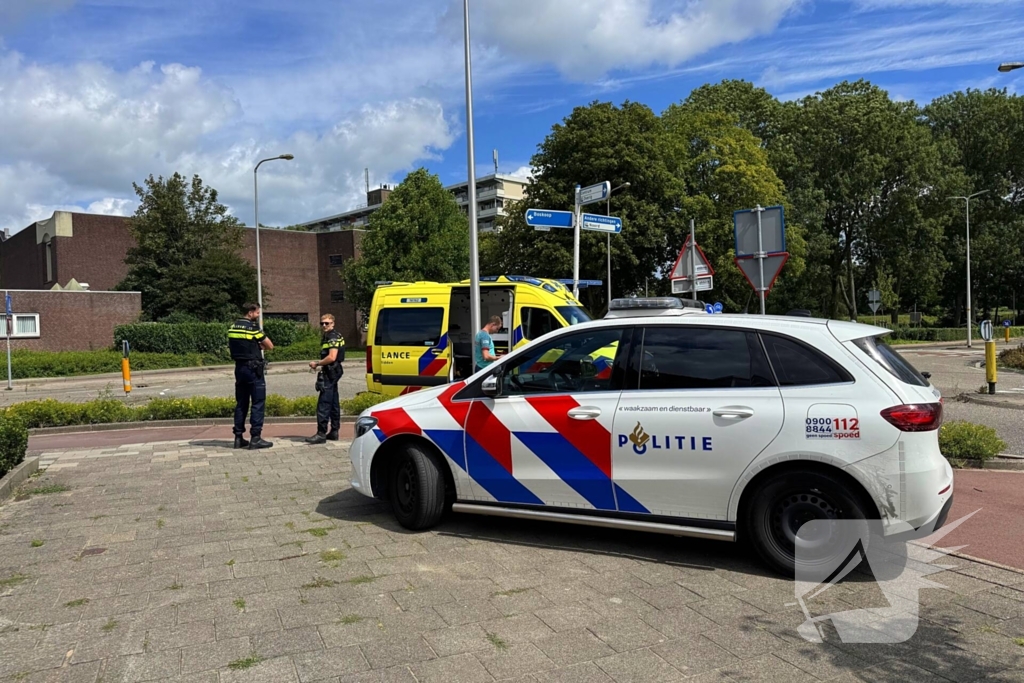 Voorrangsongeluk leidt tot gewonde fietser