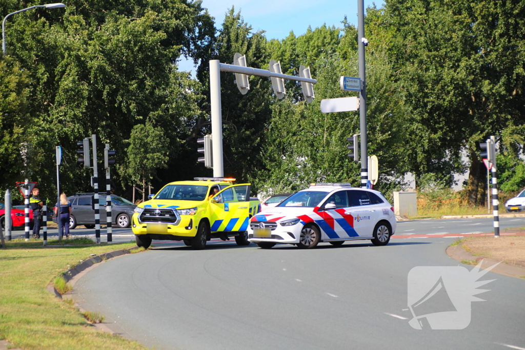 Vrachtwagen slaat om