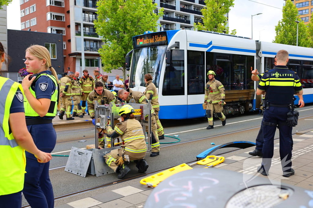 Persoon gewond na ongeval met tram