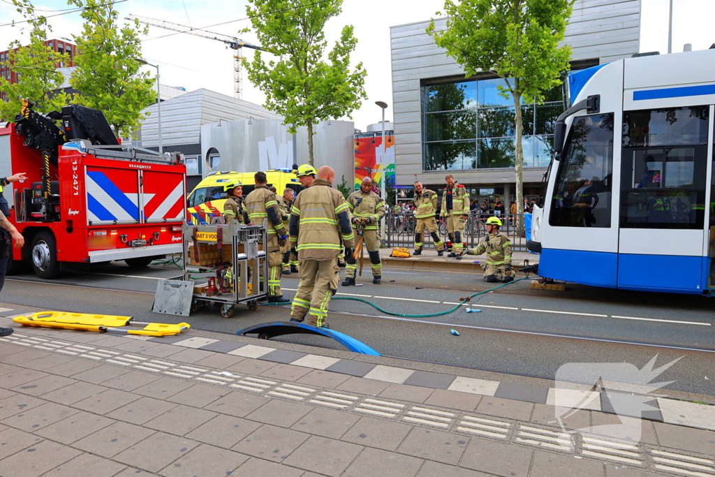 Persoon gewond na ongeval met tram