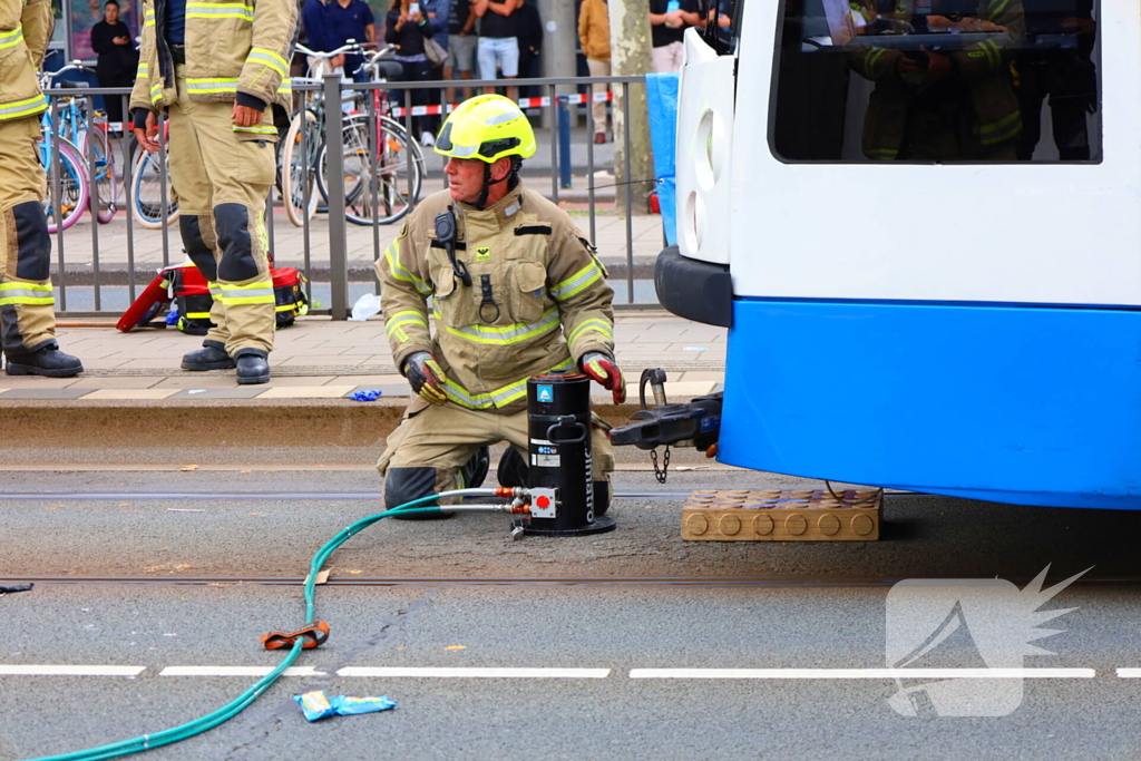 Persoon gewond na ongeval met tram