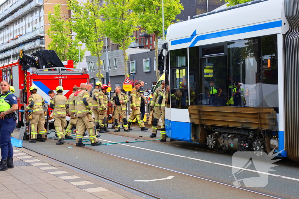 Persoon gewond na ongeval met tram