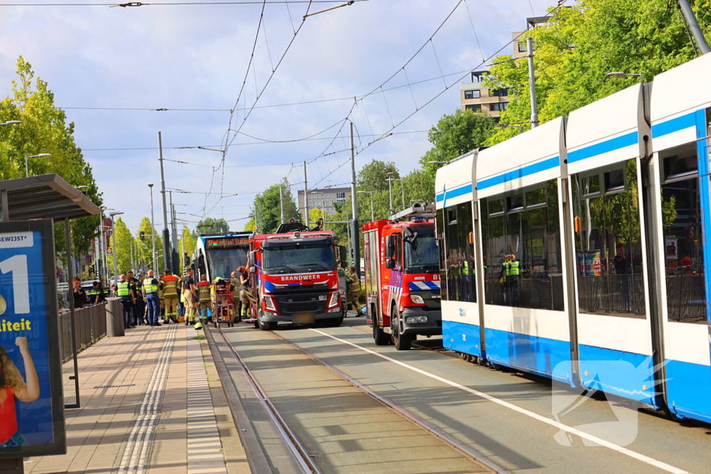 Persoon gewond na ongeval met tram