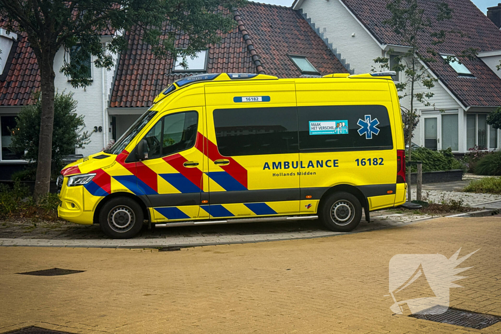 Postbezorger gewond na val