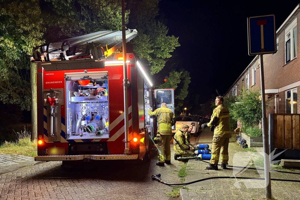 Woning getroffen door tweede explosie