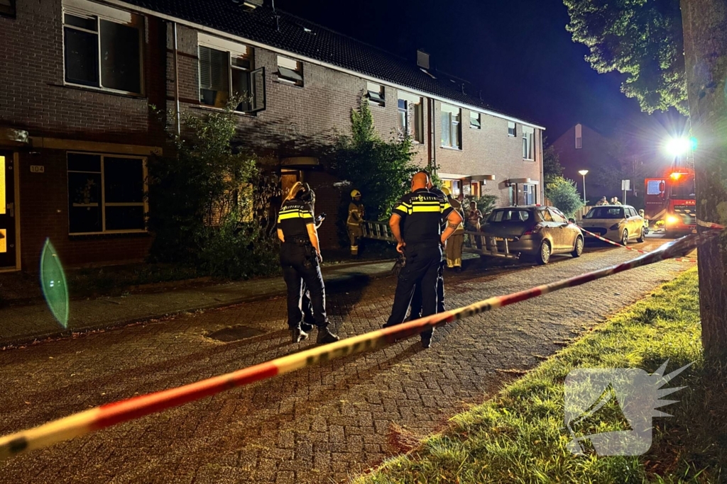 Woning getroffen door tweede explosie