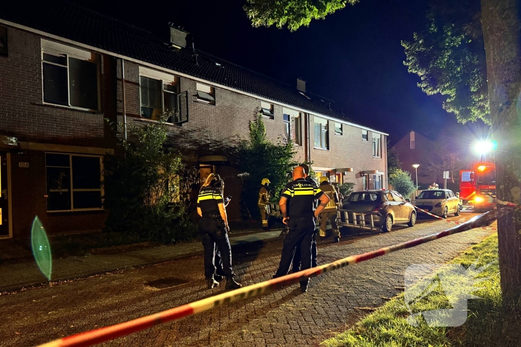 Woning getroffen door tweede explosie