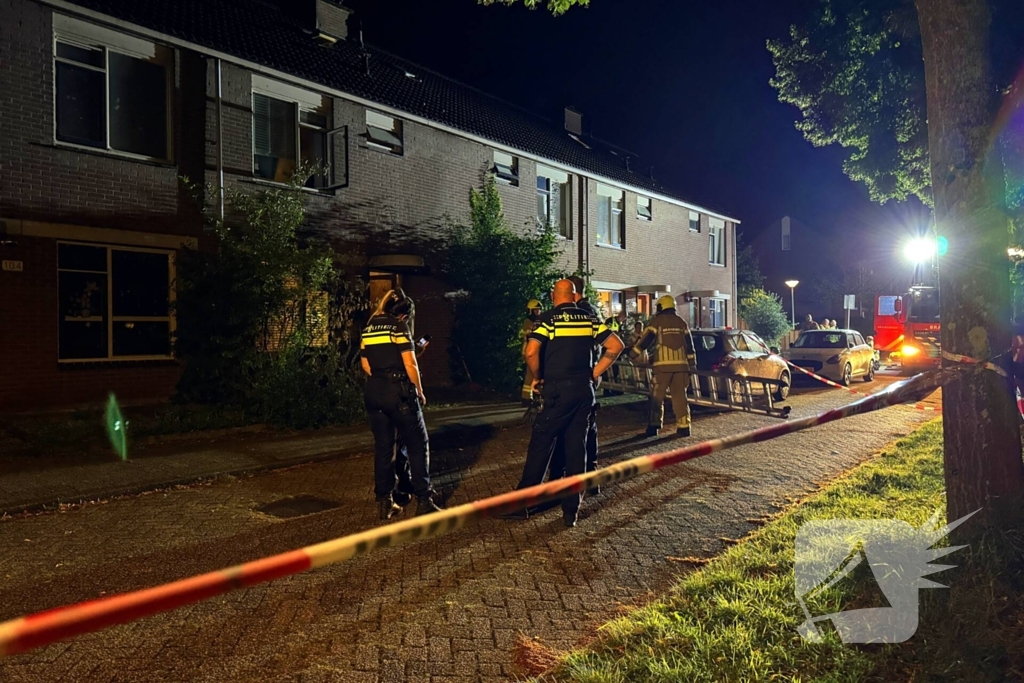 Woning getroffen door tweede explosie