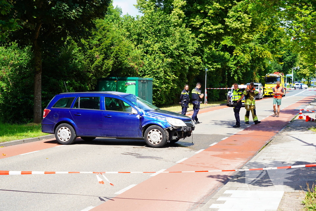 Twee gewonden bij ernstig ongeval