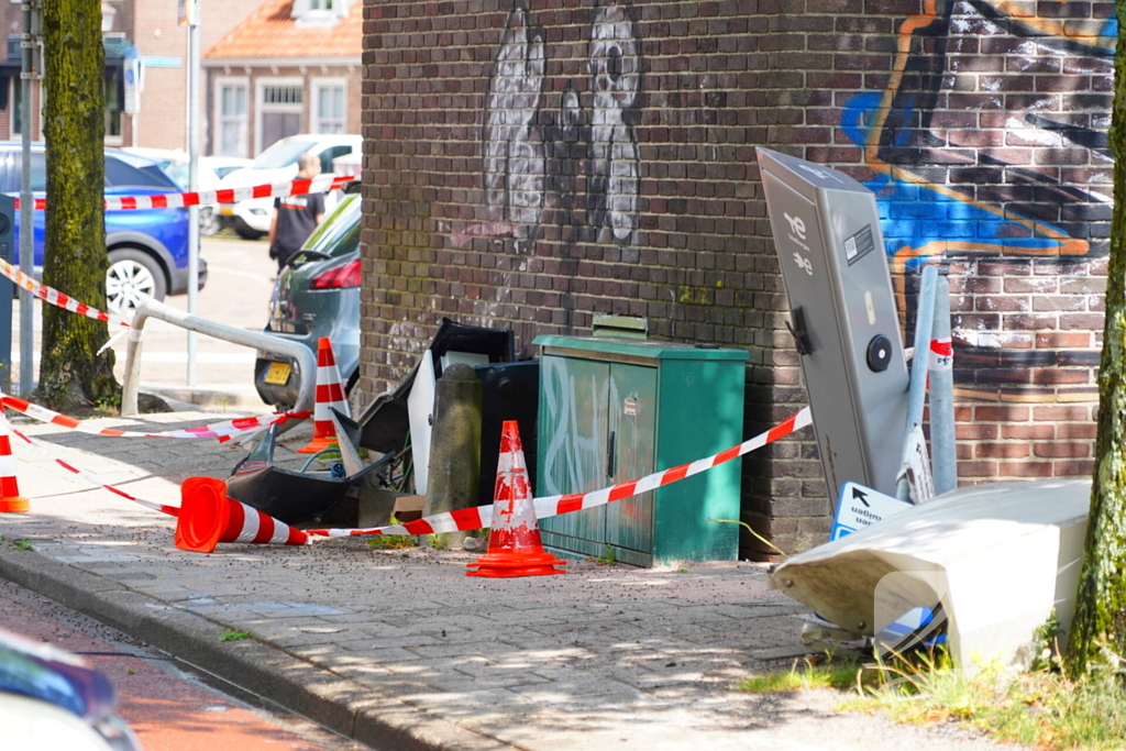 Twee gewonden bij ernstig ongeval