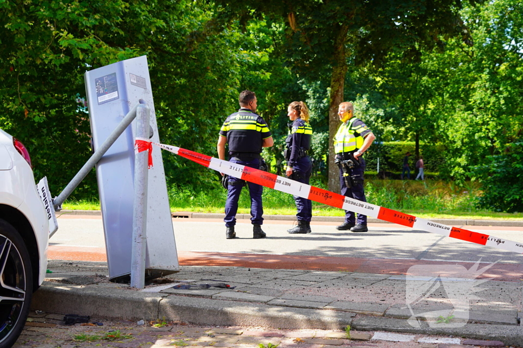Twee gewonden bij ernstig ongeval