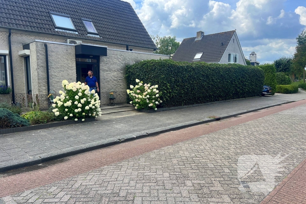 Wasdroger in brand, niemand gewond