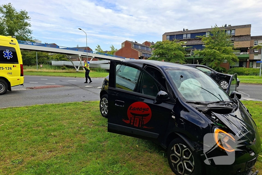 Botsing met forse schade