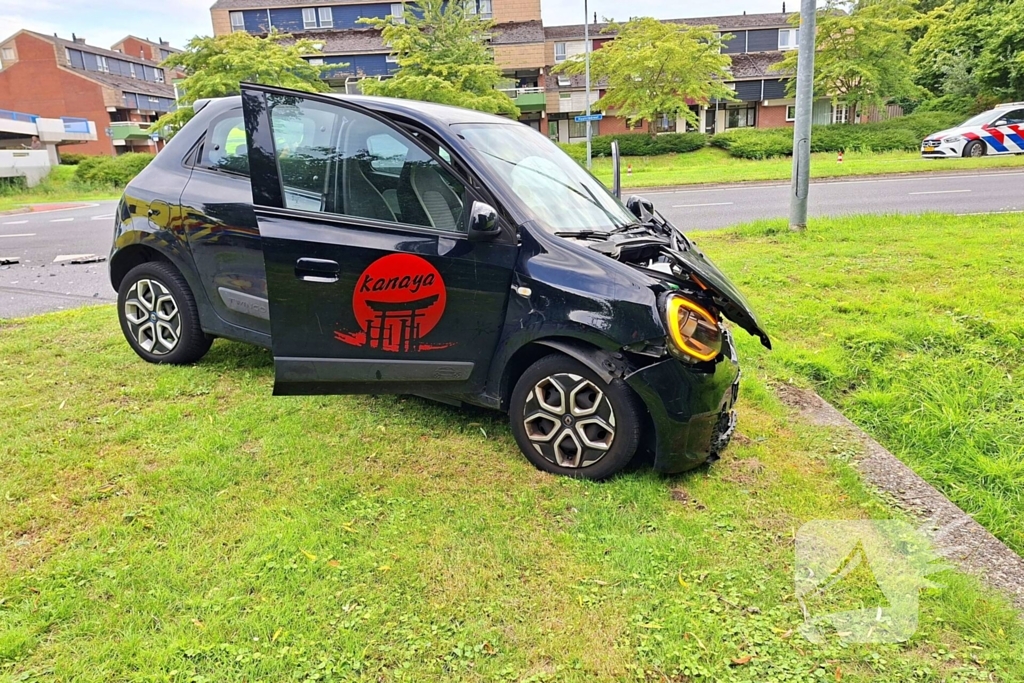 Botsing met forse schade