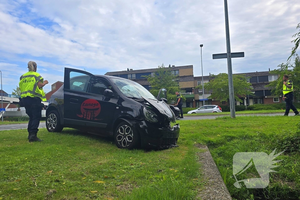 Botsing met forse schade