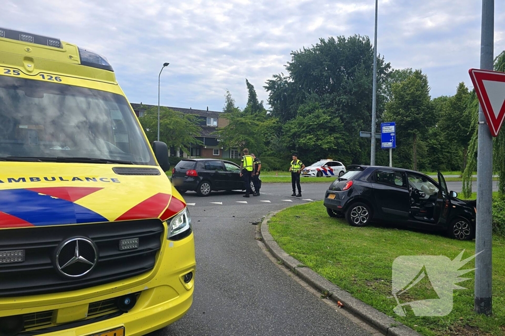 Botsing met forse schade