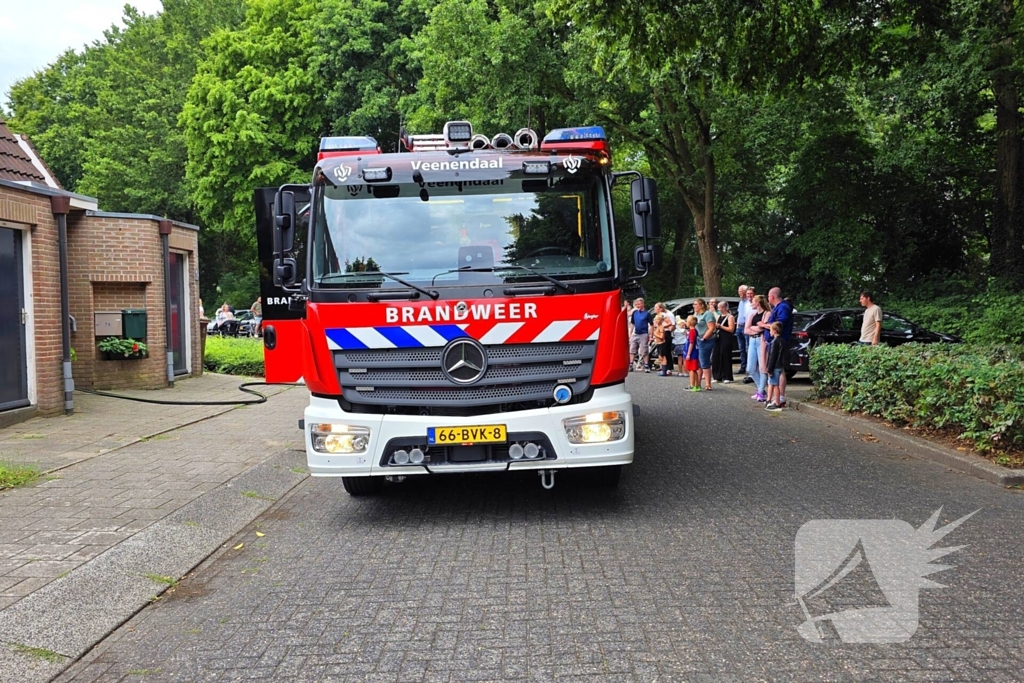 Woningbrand snel geblust