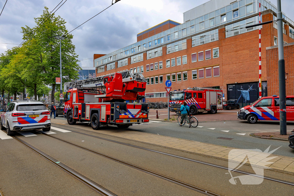 Brand in muziektheater leidt tot ontruiming