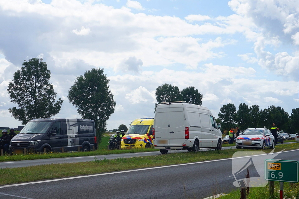 Botsing zorgt voor oponthoud