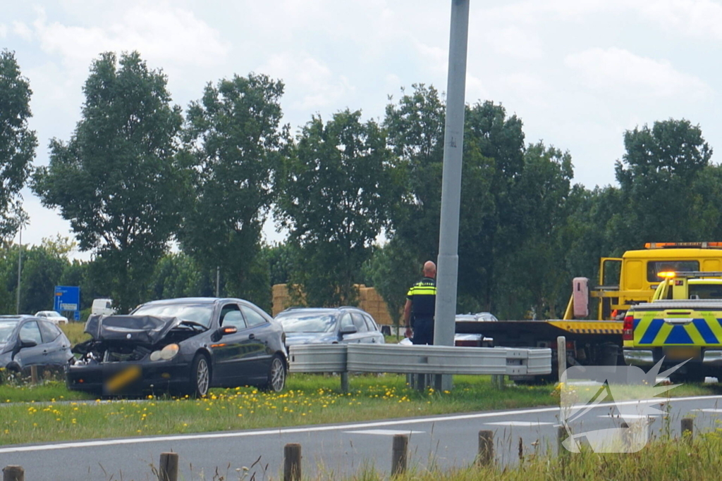 Botsing zorgt voor oponthoud