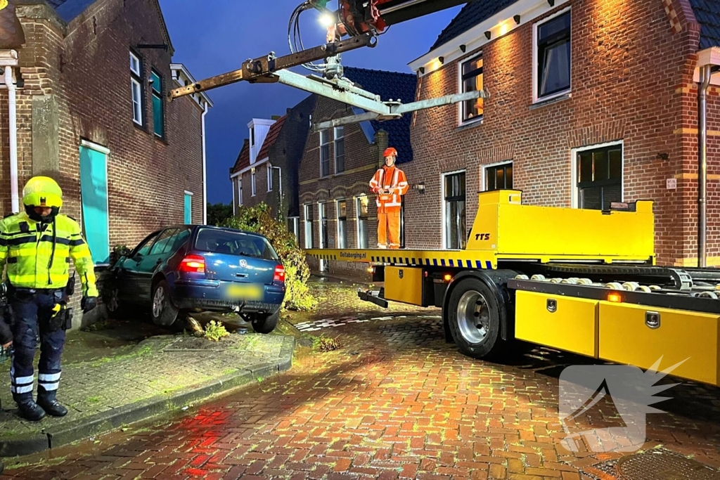 Auto ramt woning