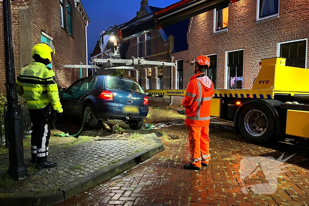 Auto ramt woning