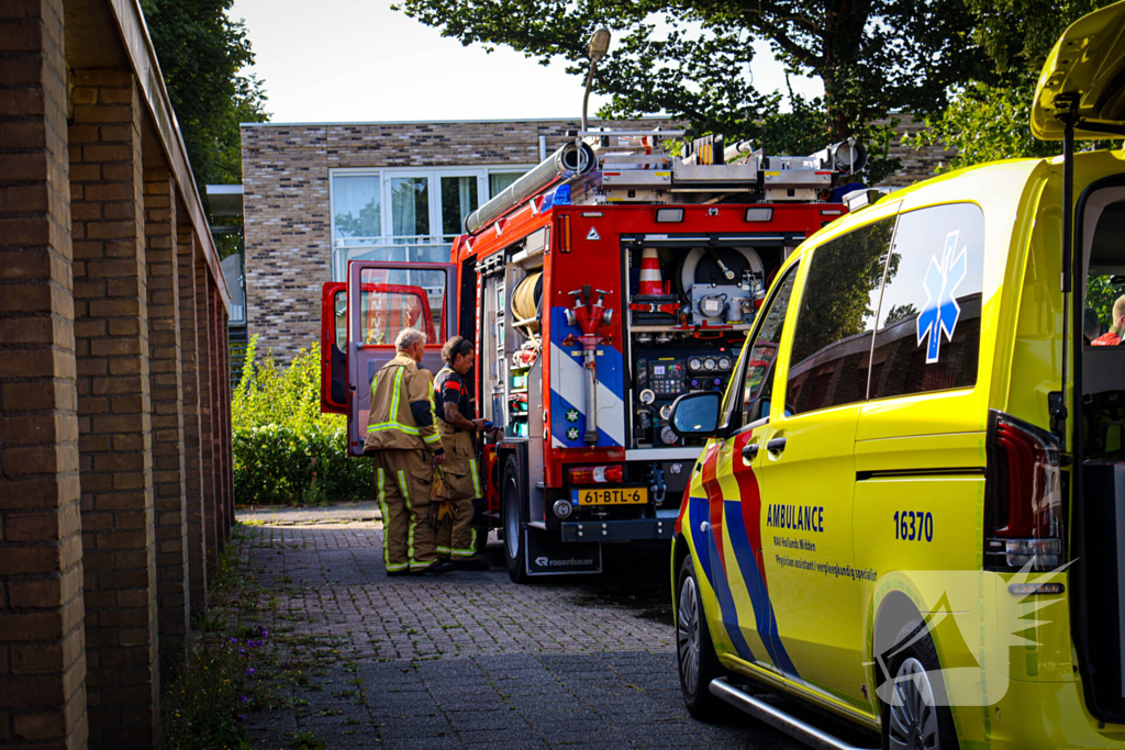 Kleine brand in bijgebouw snel geblust