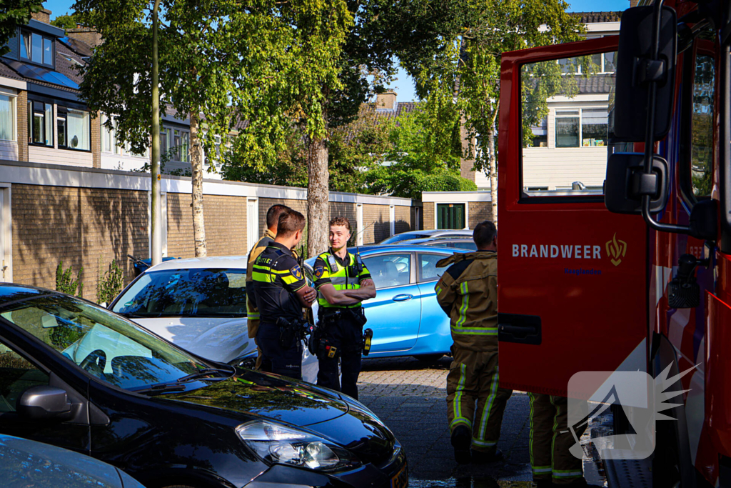 Kleine brand in bijgebouw snel geblust