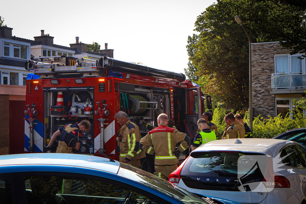 Kleine brand in bijgebouw snel geblust