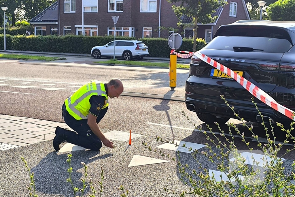 Scooterrijder gewond na ongeval met auto