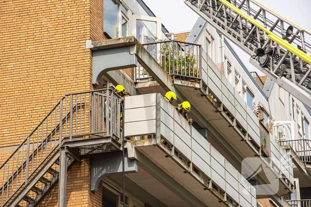 Woningbrand met grote schade na uitslaande brand