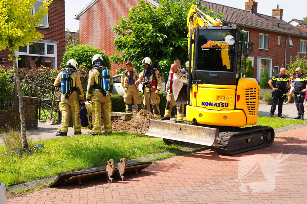 Gevaarlijke stoffen vrijgekomen