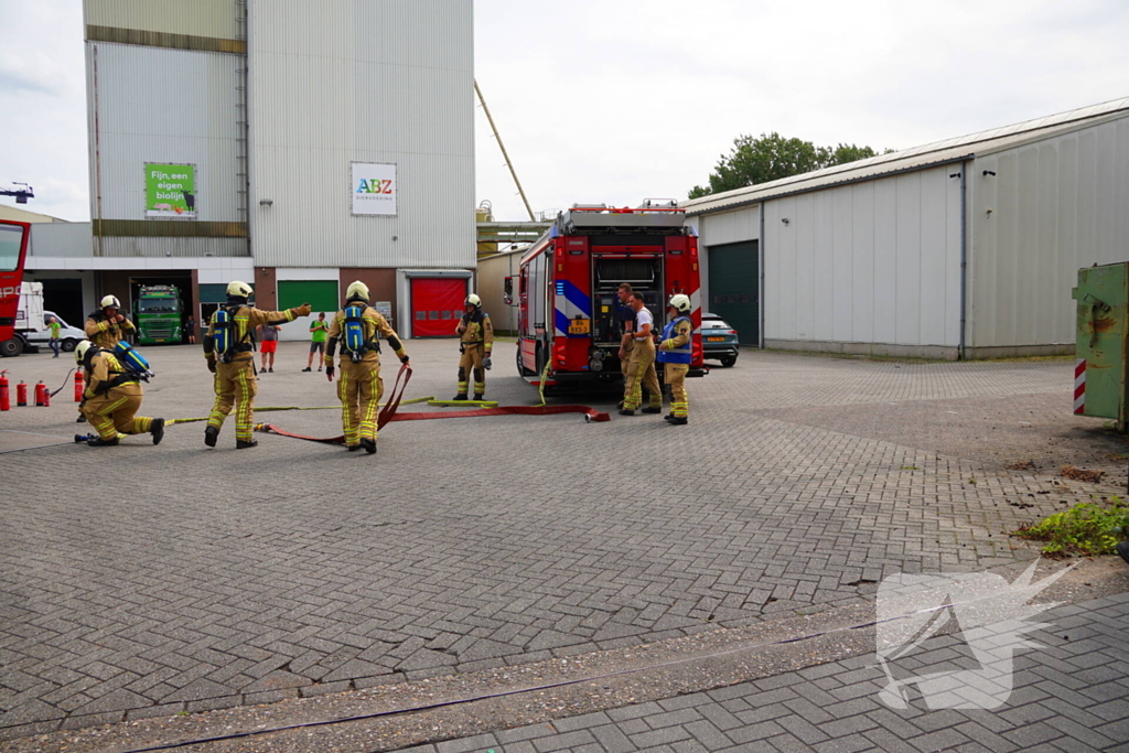 Brand in vrachtwagen snel aangepakt