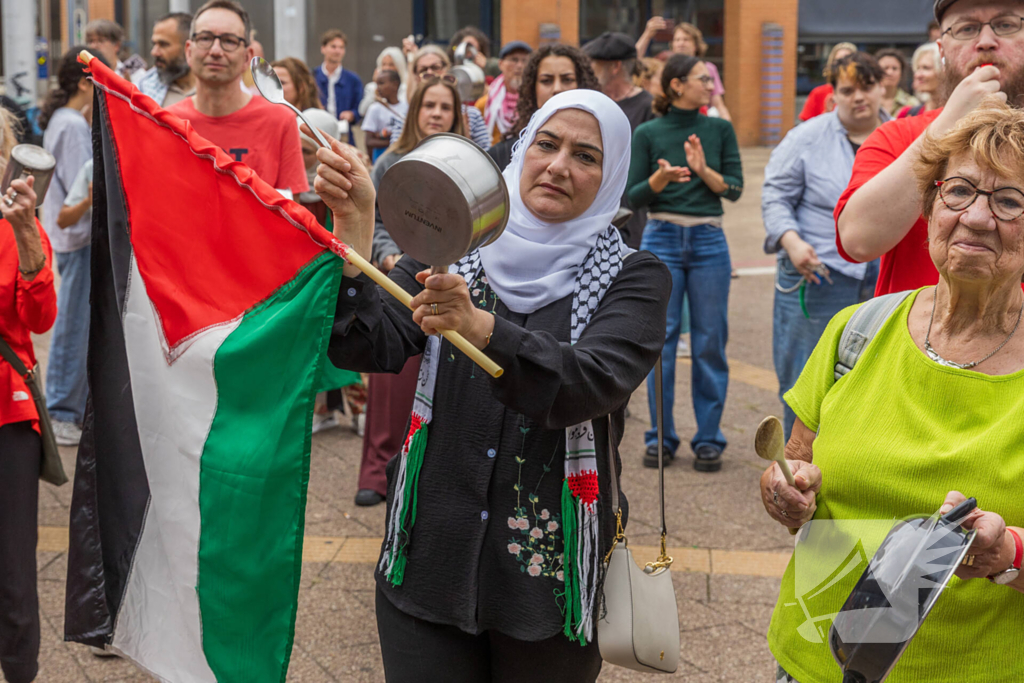 Protest klinkt luid voor Gaza