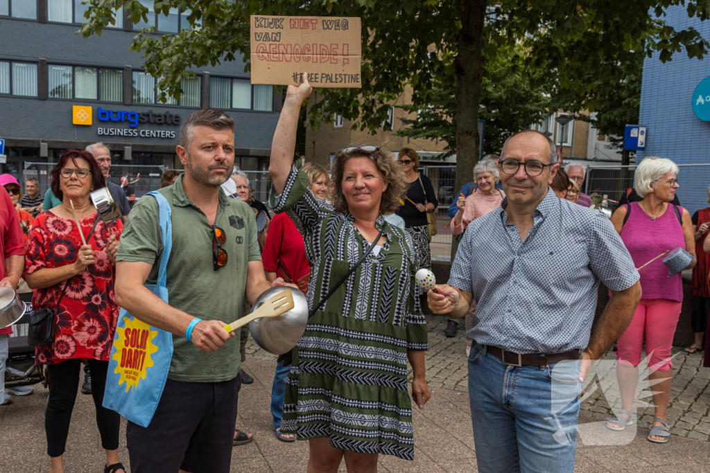 Protest klinkt luid voor Gaza