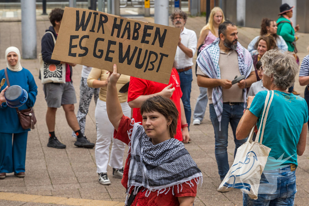 Protest klinkt luid voor Gaza