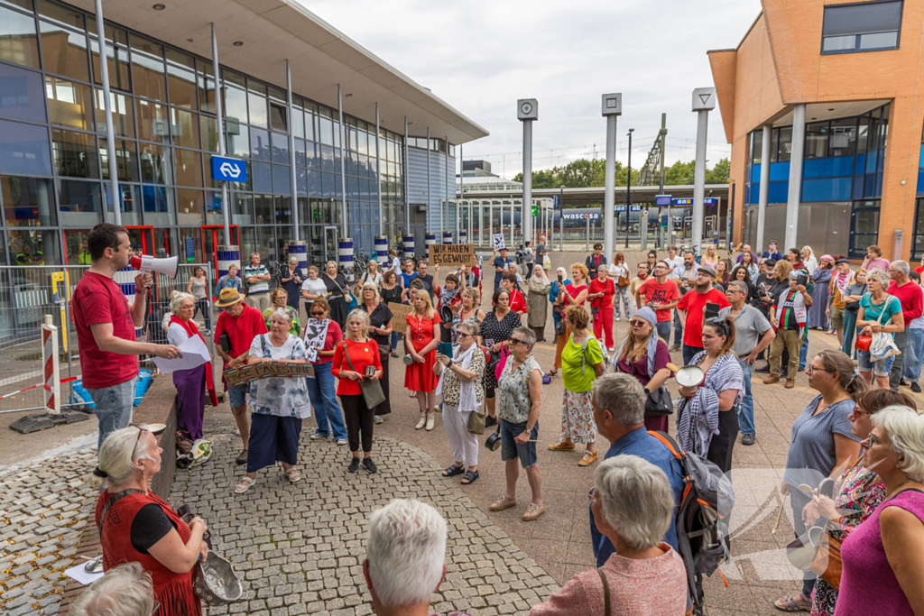 Protest klinkt luid voor Gaza