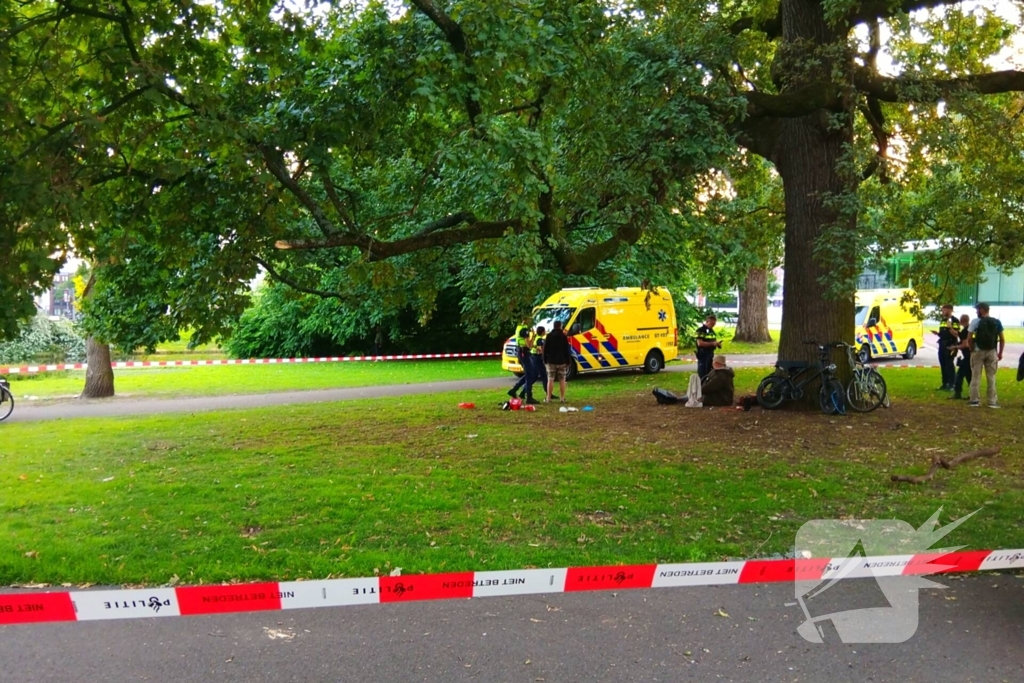 Traumahelikopter ingezet bij steekpartij