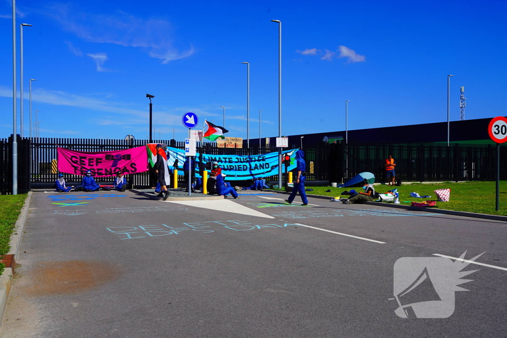 Datacenter geblokkeerd door demonstranten