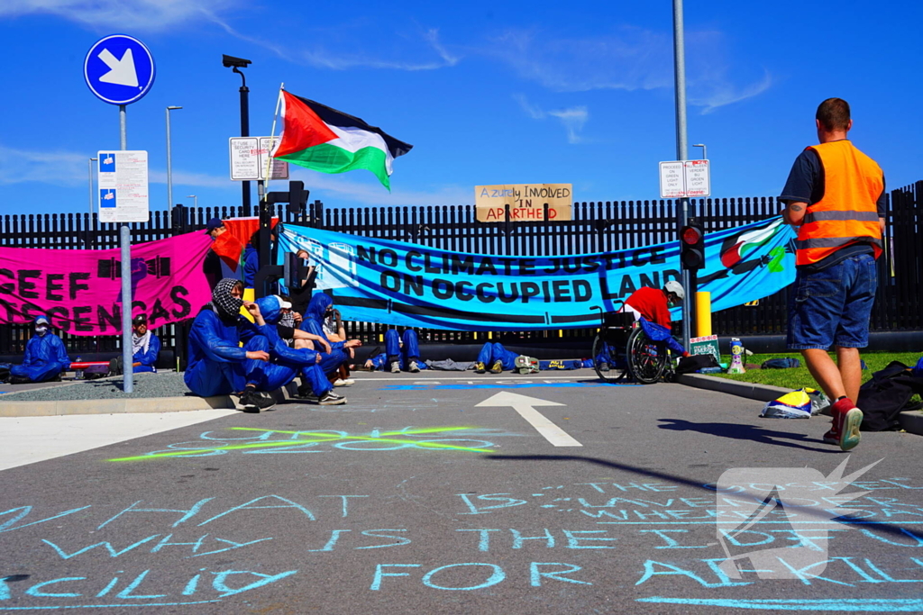 Datacenter geblokkeerd door demonstranten