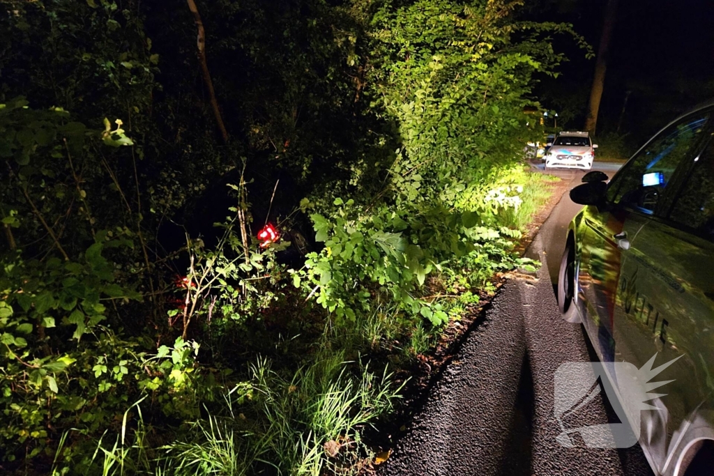 Achtervolging eindigt met schade aan voertuig