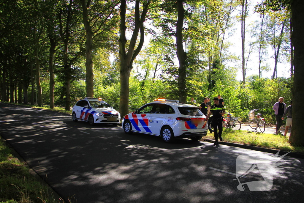 Fietsers botsten op voetgangers en raakten gewond