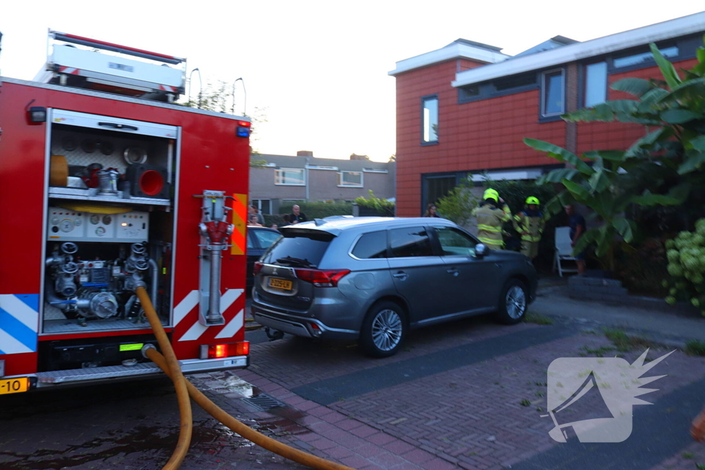Veel rookontwikkeling bij woningbrand